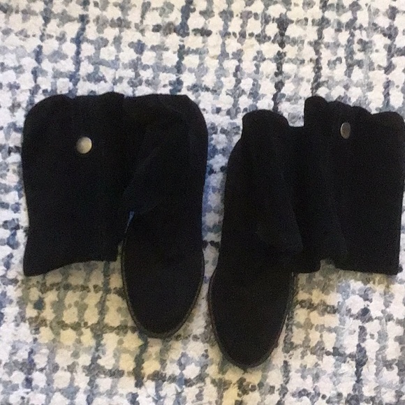 Franco Sarto over the knee black suede boots - size 6 1/2 - Picture 3 of 5